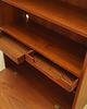 półki Regał tekowy, duński design, lata 70, produkcja: Dania 9