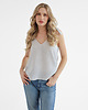 topy damskie Lniany Top MEADOW LIGHT GRAY 7