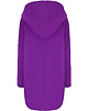 bluza z kapturem damska Peleryna do zadań specjalnych Purpurowa 1