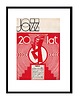 plakaty Plakat Oprawiona okładka czasopisma JAZZ z 1976, aut. Andrzej Krajewski 2
