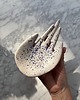 pojemniki na biżuterię Ceramiczna Łapka Handmade Talerzyk na Biżuterię Niebieskie Ciapki 4