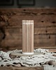 wazony Wazonik na kwiaty suszone -drewniana boho dekoracja rattan style 5