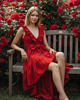 sukienki maxi damskie Sukienka czerwona Malaga 3