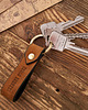breloki BRELOK DO KLUCZY SKÓRA NATURALNA RETRO POMARAŃCZOWY PAOLO PERUZZI T-87-HOR 1