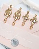 Biżuteria ślubna Kolczyki Swarovski Glam Maxi 7