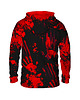 bluzy męskie Męska Bluza z kapturem Zombie Black 1