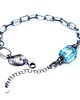 bransoletki wire wrapping Sztabka /blue sky /- bransoletka 7