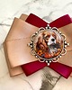 broszki Brosze z Pieskiem rasy Spaniel Cavalier Nowość 7