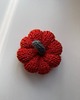 dodatki - różne Dynia ozdobna handmade, rozmiar L, kolor ciemnopomarańczowy - 1 szt. 6