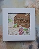 kartki scrapbooking Kartka z okazji narodzin córeczki (w pudełku) 2