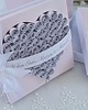 kartki scrapbooking Prezent ślubny pastelowe serce 1