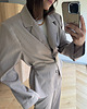 marynarki damskie Marynarka letnia Wonder taupe 3
