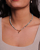 naszyjniki - inne Naszyjnik larimar toggle z zawieszką 3