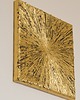 obrazy The Sun - obraz strukturalny złoty 20x20 cm 1