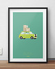 plakaty Mr. Bean - British Mini - plakat 50x70 cm 2