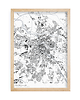 plakaty Mapa Wrocławia,  Plakat Wrocław,  Mapy miast 2
