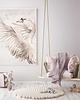 obrazy i plakaty do pokoju dziecięcego Plakat na ścianę łabędź - Swan Vintage 1