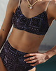 biustonosze damskie Bralette  paisley  cherry brown 4