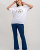 t-shirt damskie T-SHIRT DAMSKI   z nadrukiem ,, ITS A GOOD LIFE"  biała 1