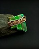 broszki Jaspis cesarski broszka wire wrapping 5
