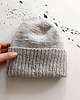 czapki damskie Na drutach "M_01"100% baby merino 1