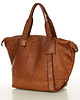 torby na ramię Duża torba shopper A4 z miękkiej włoskiej skóry - camel 4