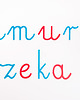 gry edukacyjne dla dzieci Ruchomy alfabet dwuznaki 6