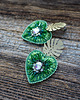 kolczyki soutache Kolczyki Monsterowe serce 4