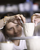 filiżanki Piegowata księżniczka - porcelanowe espresso z talerzykiem 3