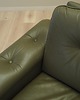 sofy i szezlongi Sofa skórzana zielona, duński design, lata 70, produkcja: Dania 8