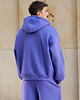 bluzy męskie Bluza z kapturem PUFFA ZIP Purple Hills męska 4