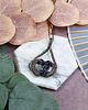 wisiory Miedziany wisiorek wire wrapping z jaspisem Garboo #528 2