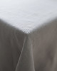 obrusy i serwetki Lniany obrus z listwą  heavy linen TRUE GRAY 5