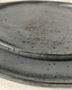 patery i talerze komplet talerzy ceramicznych z rantem ciemny szary 3