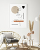 plakaty Kobieta - plakat LINIE boho styl 3