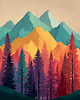 plakaty Plakat - Explore the Mountains 2