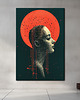 plakaty Pył księżycowy - Plakat - Druk - Kolaż, Abstrakcja, Surrealizm, Loft #23 2