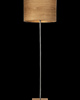 lampy podłogowe Lampa podłogowa LEEA - SILVER OAK.  Abażur fornir  dąb. 1