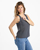 topy damskie Lniany top WILLOW charcoal 2