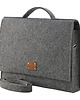torby na ramię Duża Torba Na Laptopa 15'6" - teczka szara 1