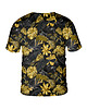 t-shirt damskie Damski T-shirt DR.CROW Gold Leaves 1