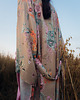 bluzki kimonowe damskie Kimono Bloom Beige LONG 4