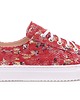 sneakersy damskie Sneakersy skórzane    (6650) 1