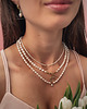 chokery Naszyjnik Perły Naturalne "Bella" zawieszka perła 8