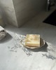 mydelniczki Ceramiczna Mydelniczka Owalna z Odpływem Satin White 2