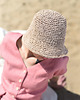 kapelusze damskie HOLIDAYS kapelusz bucket hat w kolorze piasku 1