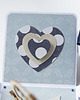kartki scrapbooking 45 rocznica ślubu, szafirowe gody, exploding box, kartka 3d 6