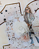 kartki scrapbooking Kartka urodzinowa  na 18 urodziny, kartka cyferka "HappyBirthday" GOTOWA 1