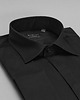 koszule męskie Koszula męska mozza 00489 na spinki czarny slim fit 2
