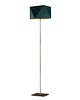 lampy podłogowe Minimalistyczna lampa stojąca do salonu z abażurem ANKARA GOLD 5